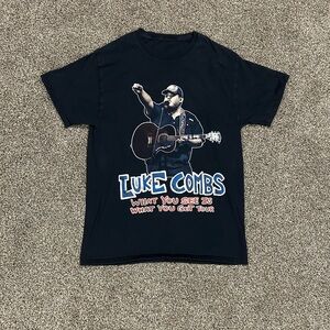 Luke Combs “What You See Is What You Get” Tour T-Shirt Women’s Size S